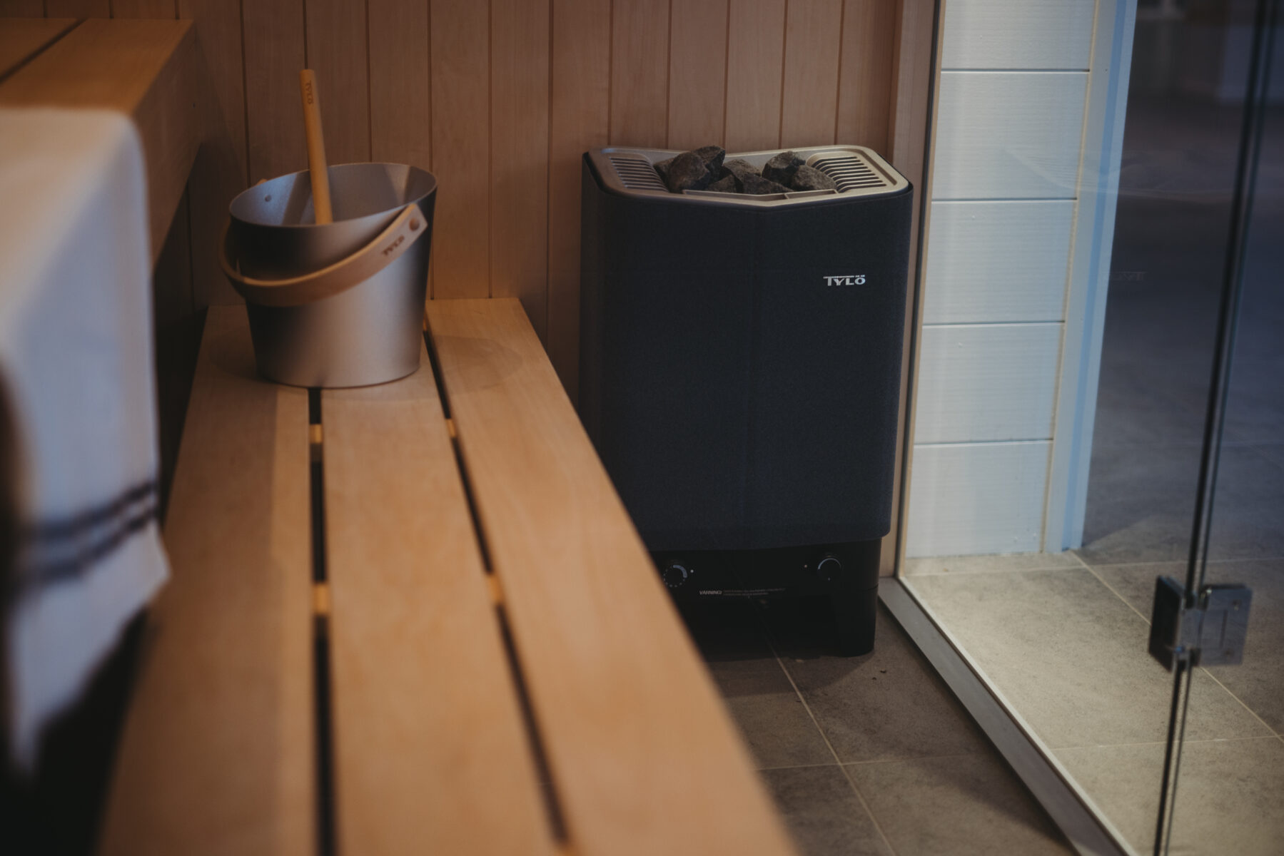 Tylö Sense Showroom Sauna