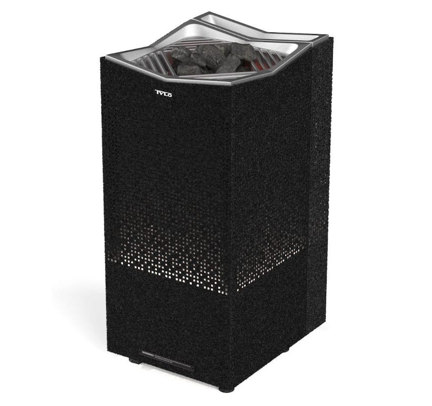tylö crown combi klimasystem heater black